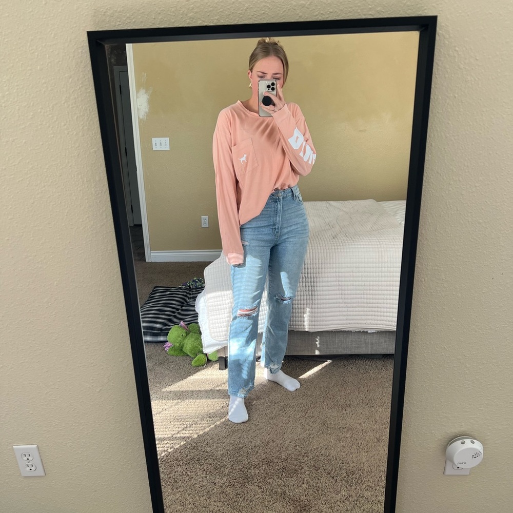 PINK long sleeve tee